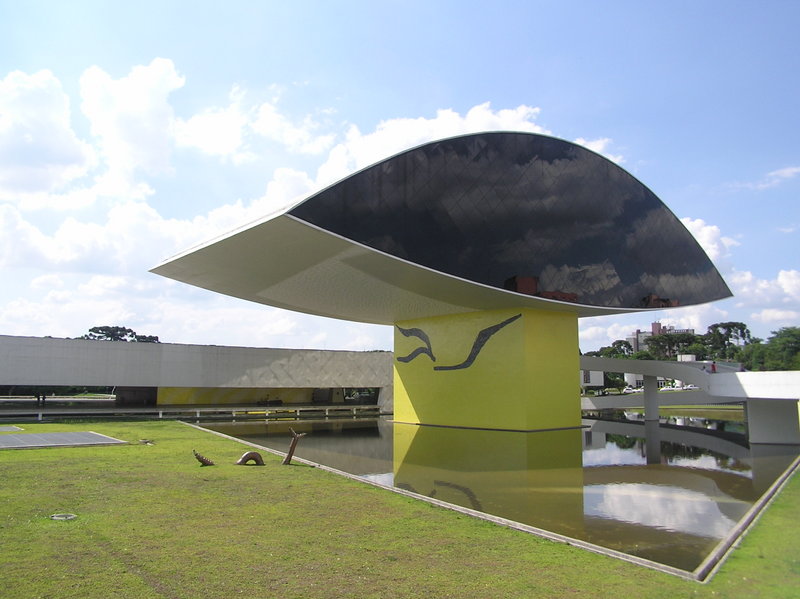 The Niemeyer Museum in Curitiba