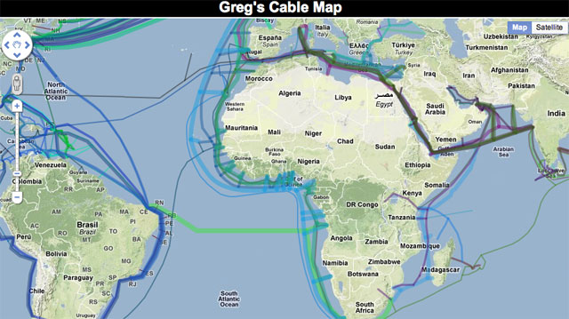 Greg's Cable Map